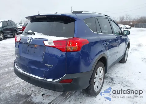 2015 Toyota Rav4 Limited из США, поврежденный, VIN 2T3DFREV1FW401229